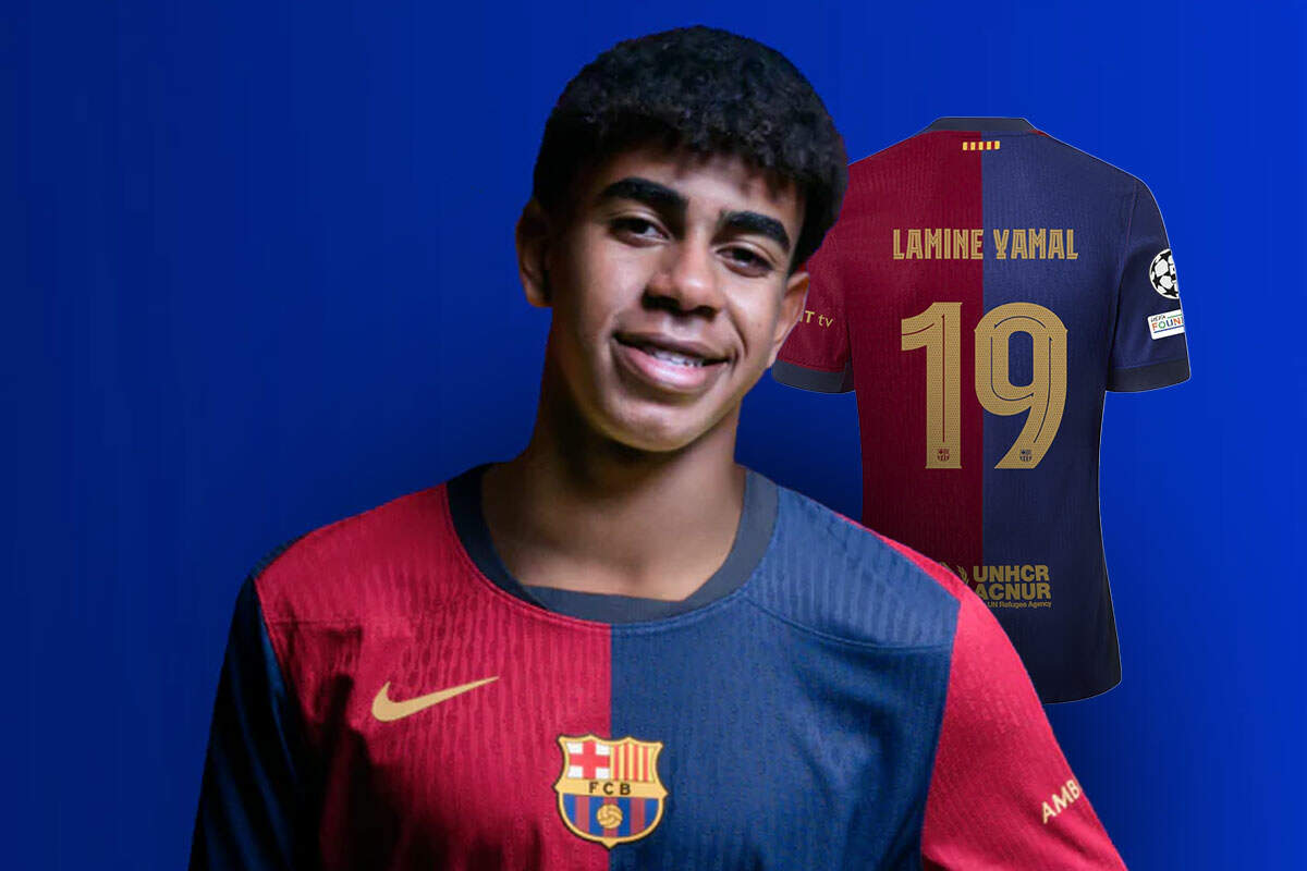 Lamine Yamal arrasa ya es el jugador del Barça que más camisetas vende