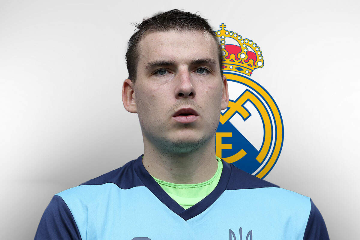 Lunin vuelve a España con una oferta para dejar el Real Madrid