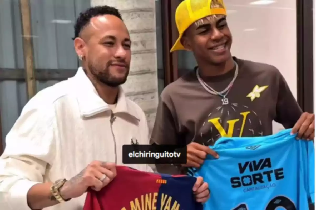 En el Barça preocupa la nueva amistad de Lamine Yamal. No creen que Neymar sea una buena compañía