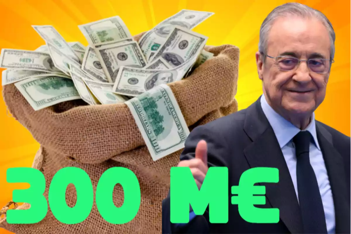 Florentino Pérez tiene presupuestados 300 millones para fichajes