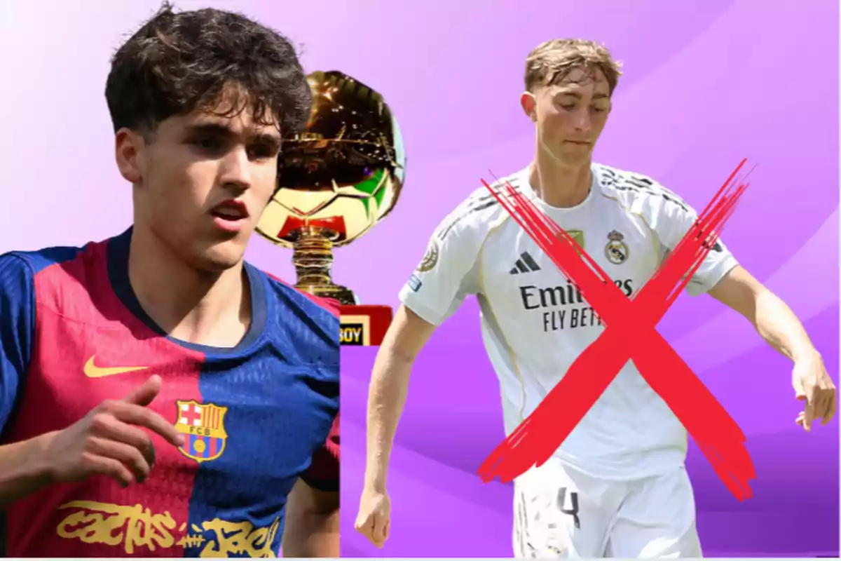 El rival de Cubarsí en el Golden Boy 2025 no es el madridista Huijsen