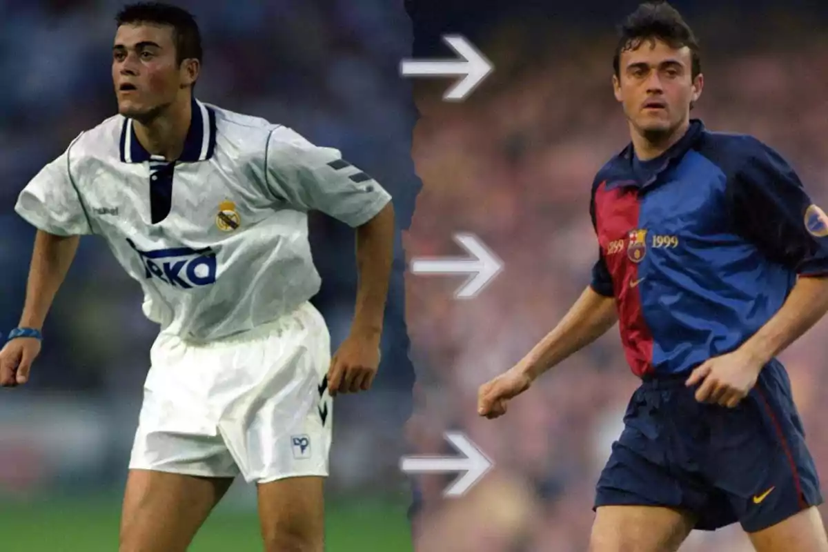 Luis Enrique se fue al Barça y desde entonces ejerce de antimadridista Luis Enrique se fue al Barça y desde entonces ejerce de antimadridista