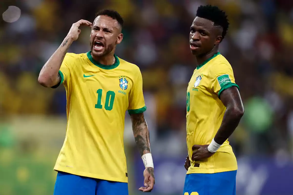 Vinícius tiene mucho respeto por las opiniones de Neymar Vinícius tiene mucho respeto por las opiniones de Neymar