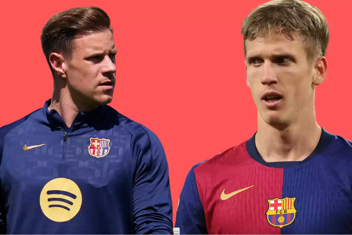 Ter Stegen-Dani Olmo, dos maneras de entender la defensa de los derechos de los futbolistas