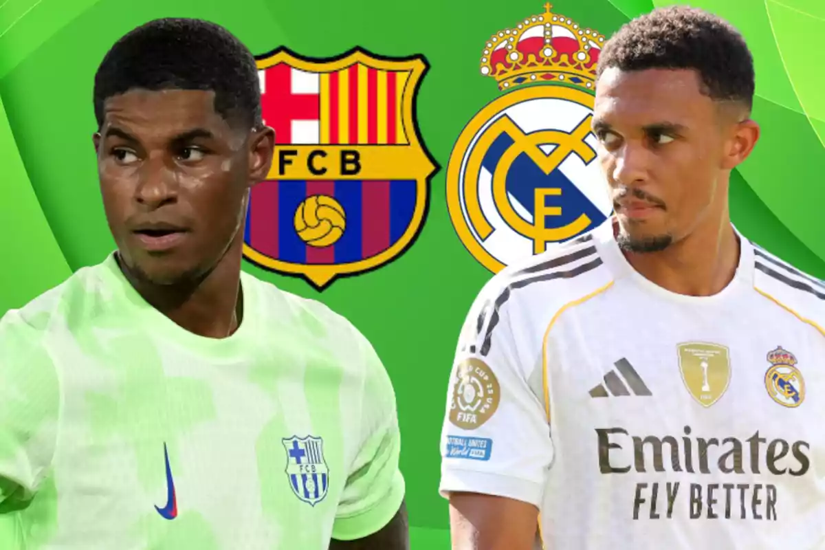 Rashford y Trent han aterrizado en el fútbol español con suerte diversa