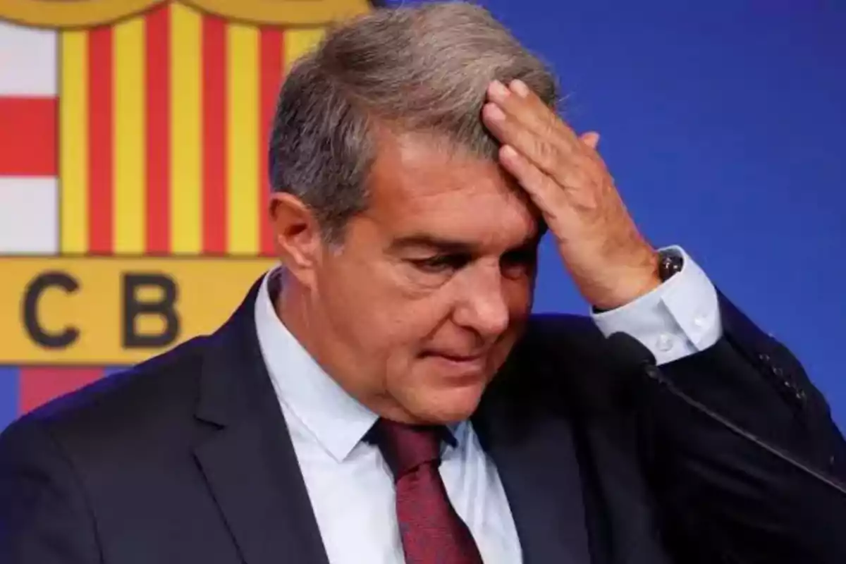 Los problemas le han supuesto a Joan Laporta pérdida de cabello