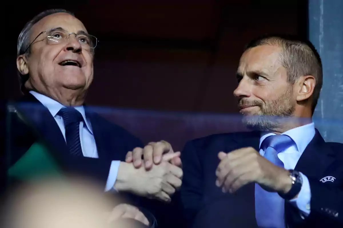 Aleksander Ceferin se la ha devuelto a Florentino Pérez
