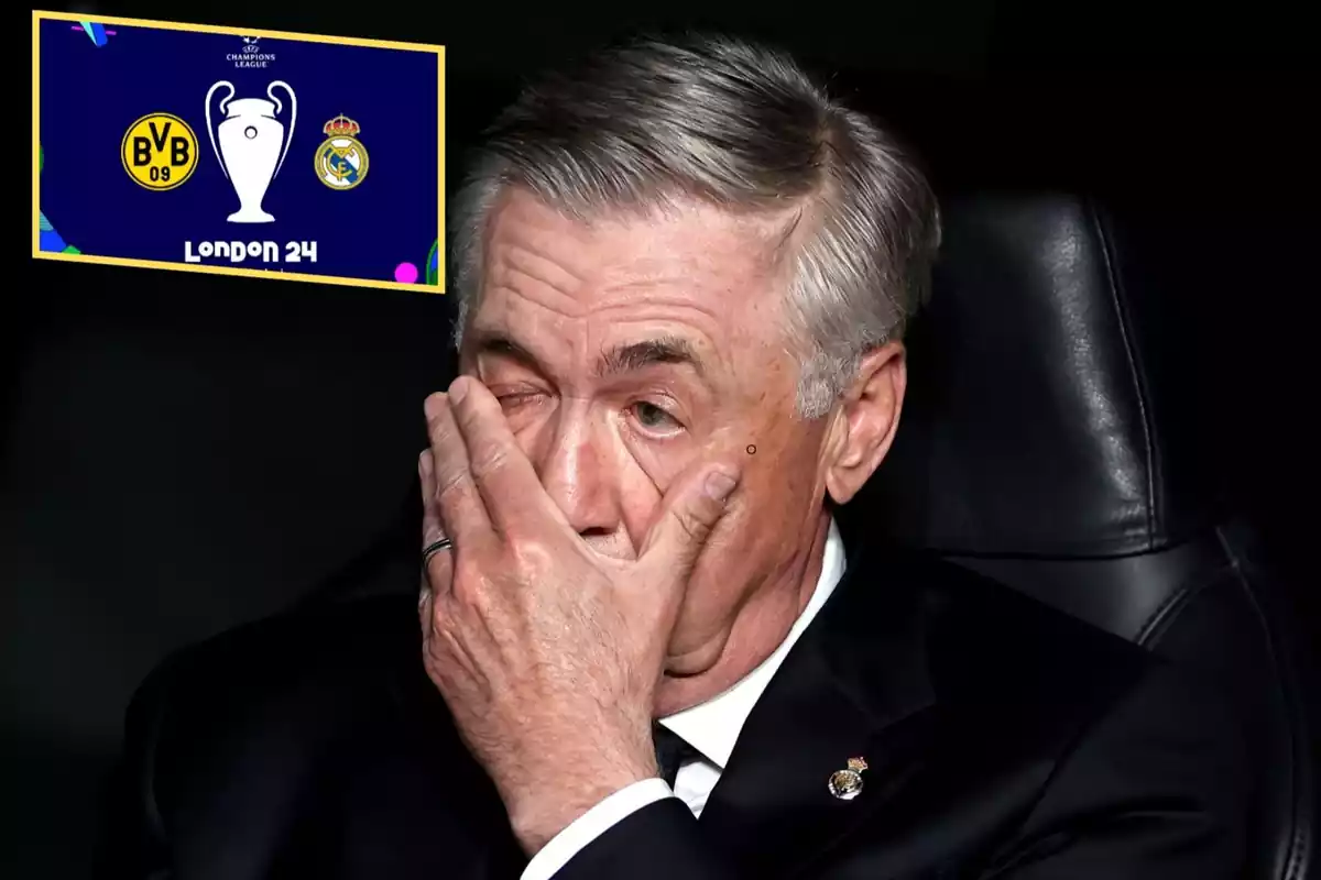 Ancelotti ya sabe que deberá prescindir de dos titulares en Wembley