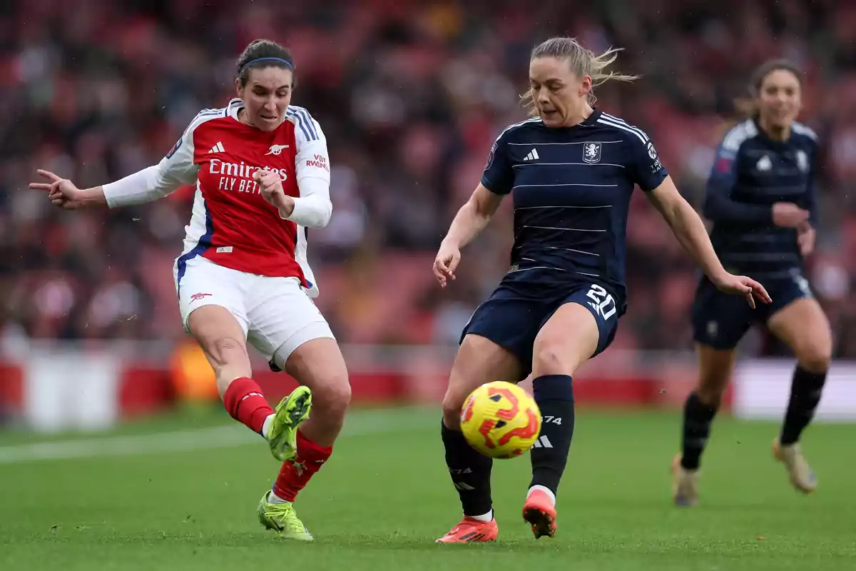 Mariona afronta su hobby favorito, ganar al Real Madrid, aunque ahora con la camiseta del Arsenal