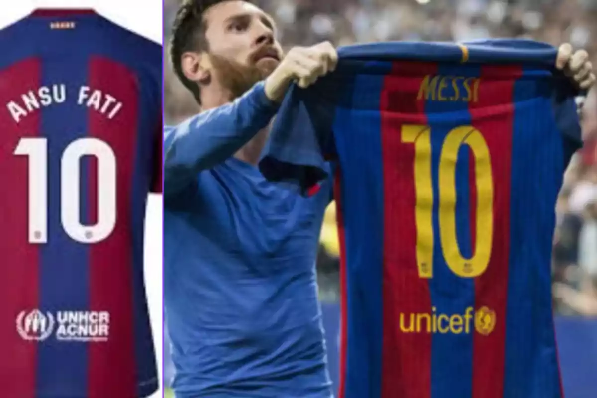 El 10 de Messi que lució Ansu Fati ya tiene nuevo propietario