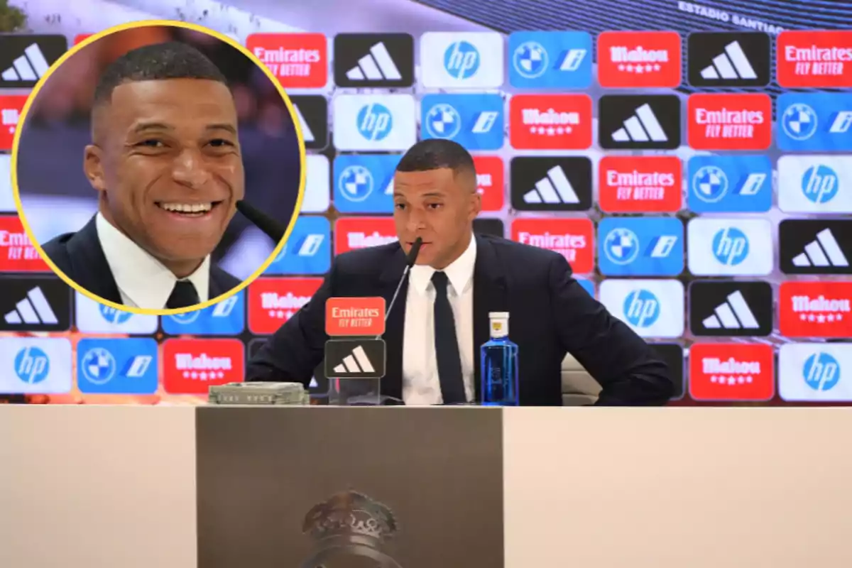 Mbappé se ha expresado en su primera rueda de prensa en un correcto castellano