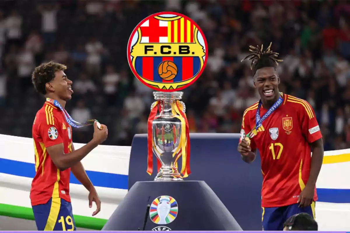 Lamine Yamal y Nico Williams son el futuro de la selección española