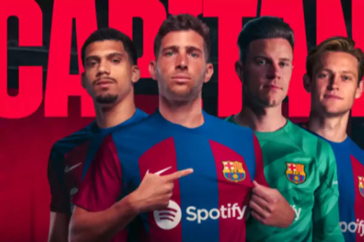 La salida de Sergi Roberto exige la elección de un nuevo capitán en el Barça