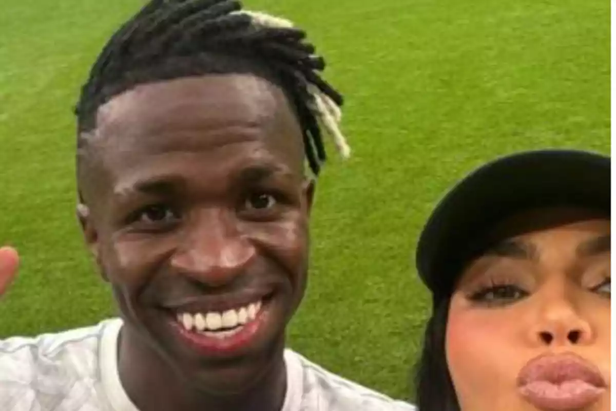 Kim Kardashian visitó a su amigo Vinicius en Madrid