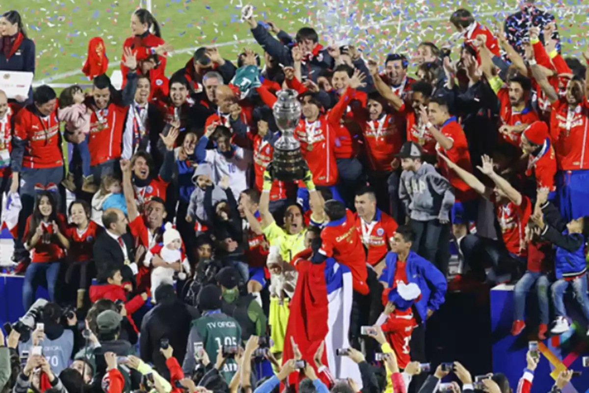 Chile ganó la Copa América en 2015 y 2016