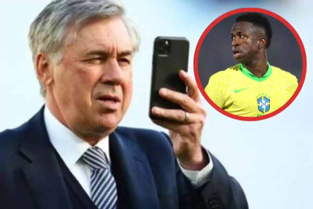 Ancelotti contactó con Vinicius para elevar su autoestima