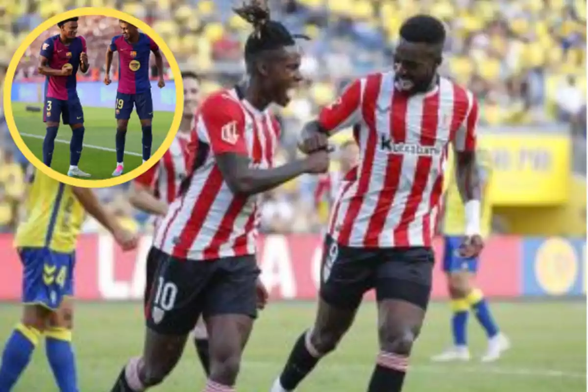 Lamine Yamal no es el único amigo que Nico Williams tiene en el Barça