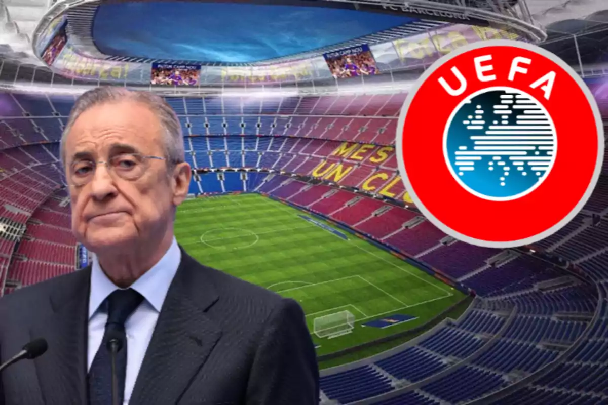 Florentino sirve en bandeja la final de la Champions al Camp Nou