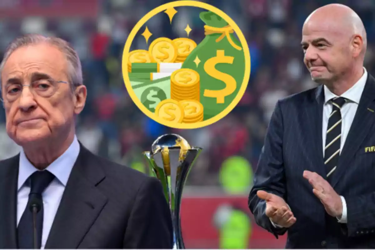 A Florentino no le convence el reparto del dinero del Mundial de Clubes de Infantino