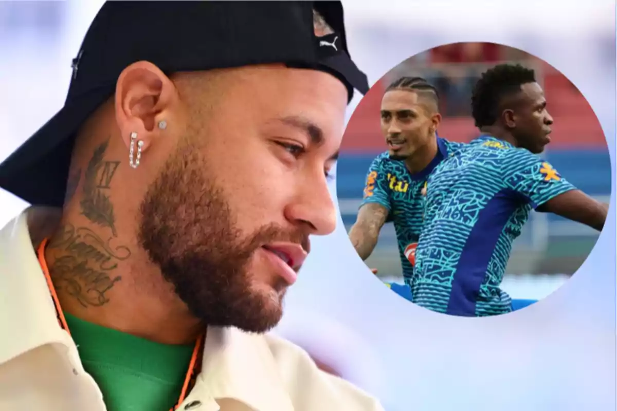 Neymar y Raphinha ensombrecen la figura de Vinícius con Brasil