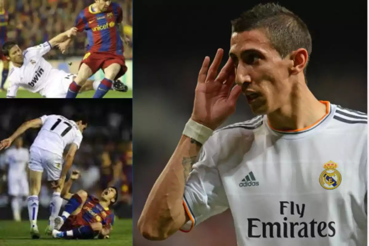 Di María se horroriza ante lo que vivió como jugador del Madrid cuando se enfrentaba al Barça