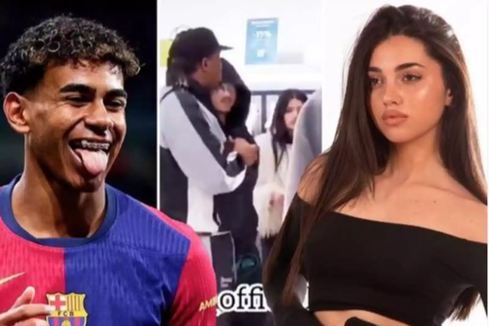 Lamine Yamal se echa una novia top italiana. Tiene 19 años y es influencer