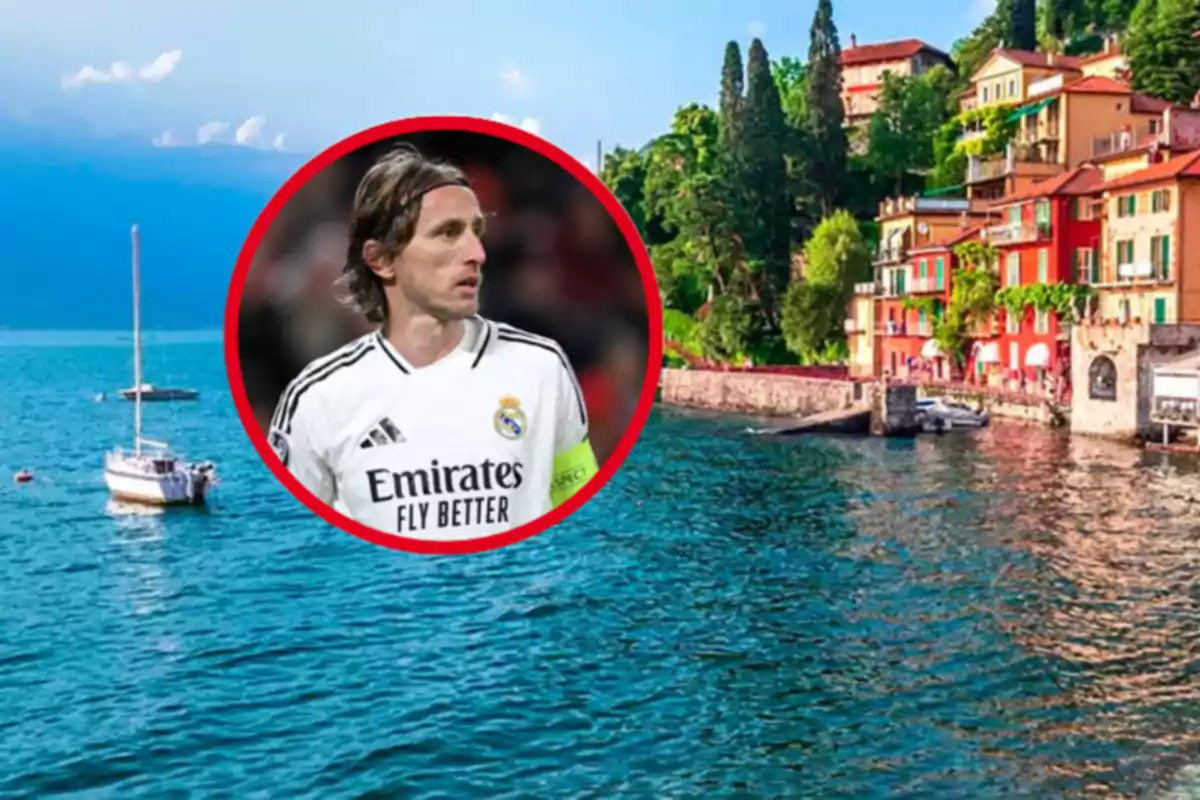 Luka Modric y su familia vivirán un año paradísiaco junto al lago de Como