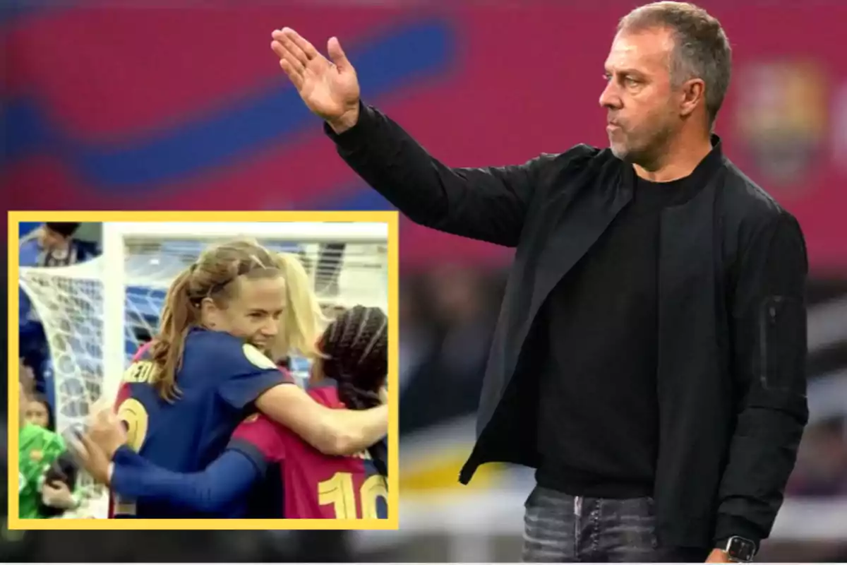 Hansi Flick puso al Barça femenino como ejemplo para comerse al Valencia