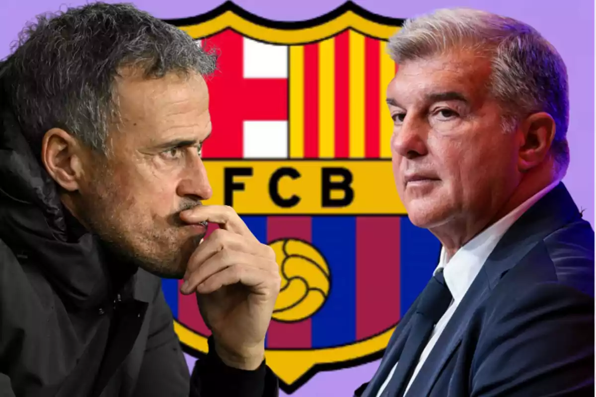 Luis Enrique intenta llevarse una ganga del Barça. Laporta resiste... de momento