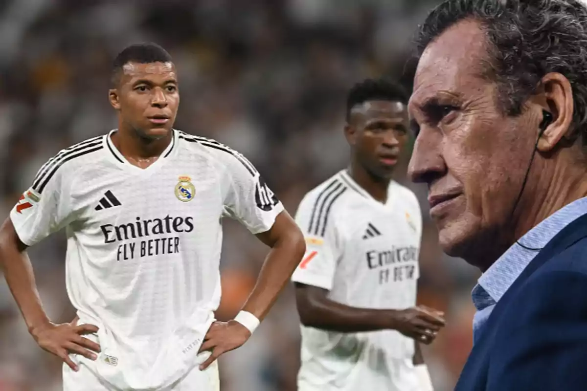 Jorge Valdano no cree que Mbappé y Vinícius deban correr más