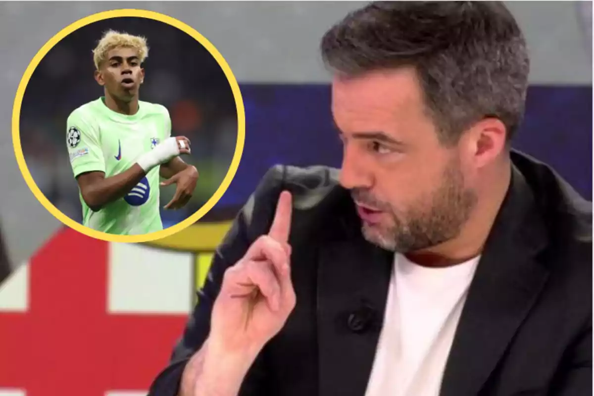 Nacho Peña le exige en El Desmarque más gol a Lamine Yamal