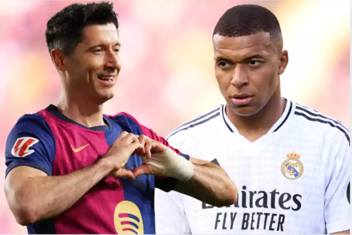 Lewandowski no se rinde en la lucha por el Pichichi con Mbappé
