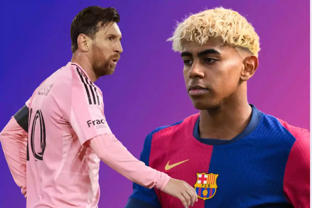 Será la primera vez que Messi y Lamine Yamal se enfrentan en un campo de fútbol