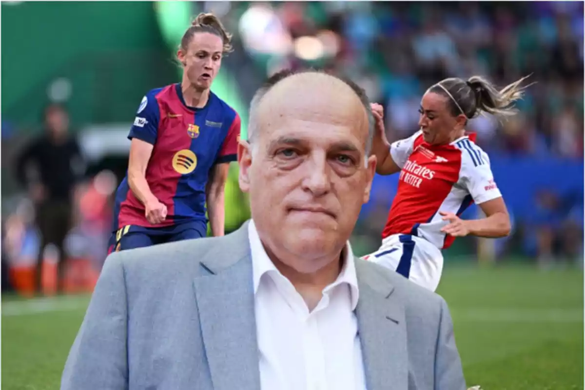 Las chicas del Barça golearon en las audiencias a los partidos de LaLiga de Tebas