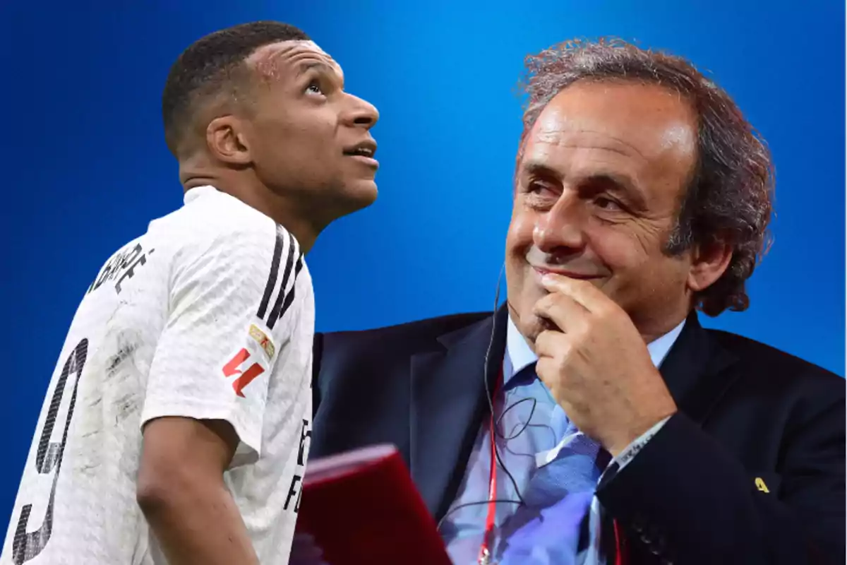Platini pide que no comparen a Mbappé con Zidane