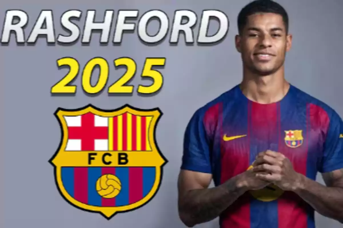Marcus Rashford jugará en el FC Barcelona la próxima temporada