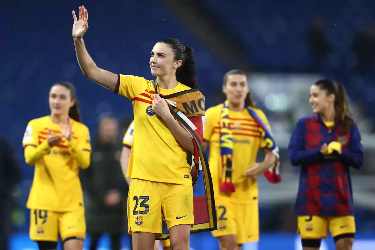 Ingrid Engen se despide del Barça y marcha rumbo a Lyon