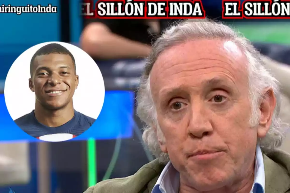 A Eduardo Inda no le ha gustado que Mbappé se meta en política