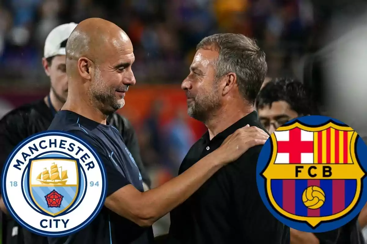 Flick toma como modelo el Manchester City de Pep Guardiola