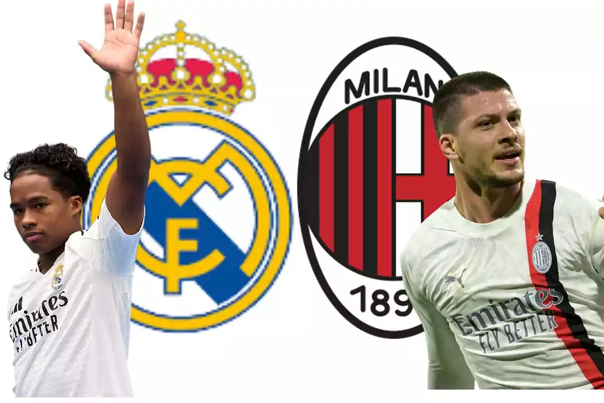 Endrick y Jovic acaparan el protagonismo del Real Madrid-Milan de esta madrugada