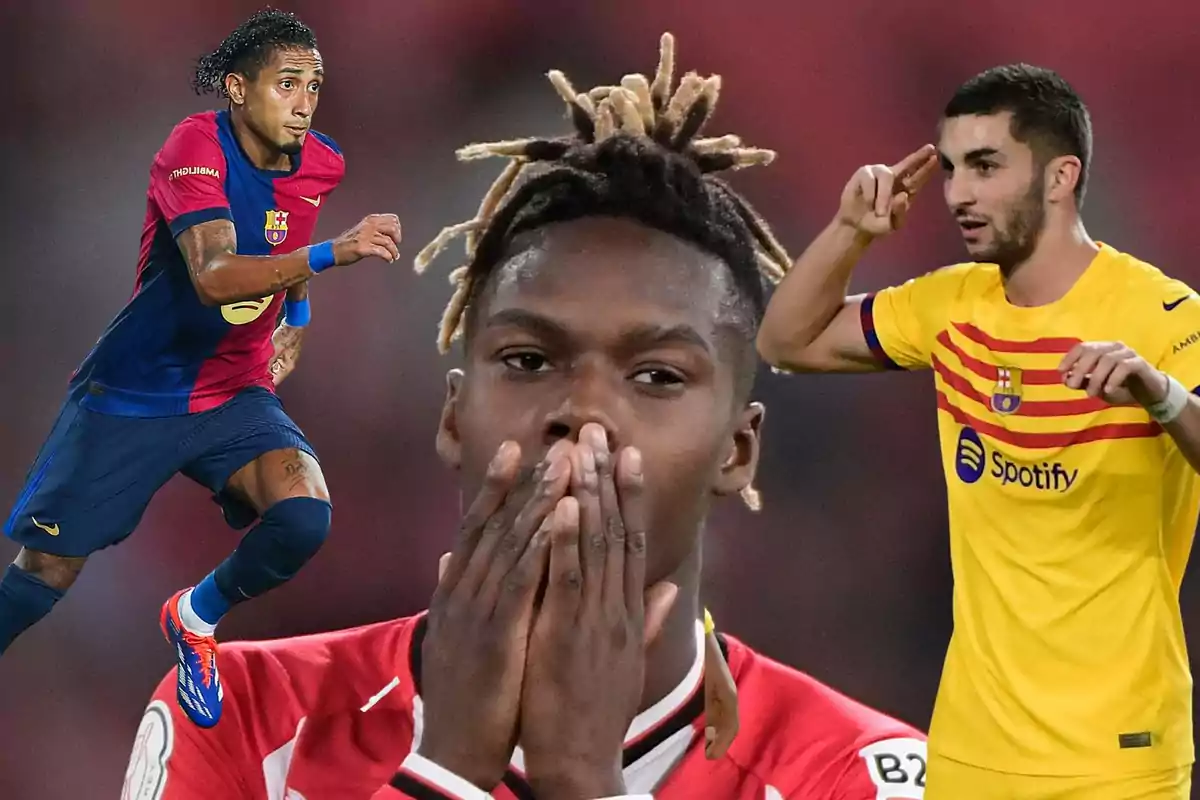 Las estadísticas goleadoras de Nico Williams ni mejoran las de Ferran Torres o Raphinha