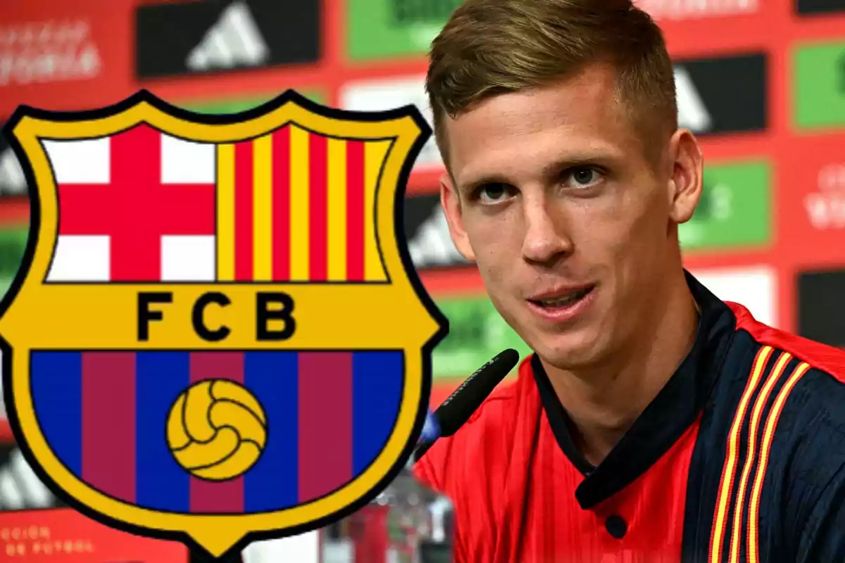 Laporta le pide a Dani Olmo que presione para volver al Barça