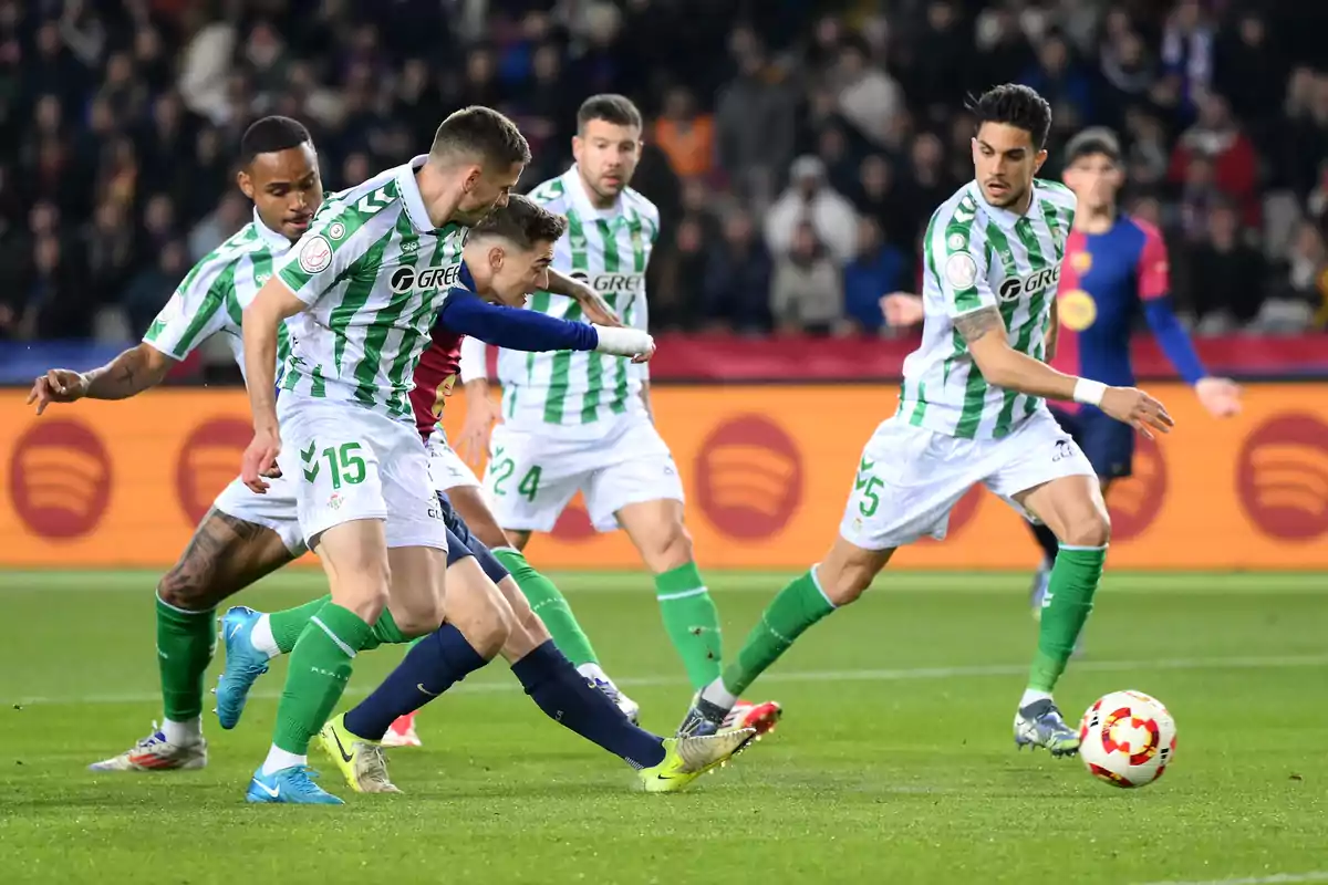 Así anotó Gavi el primer gol del Barça