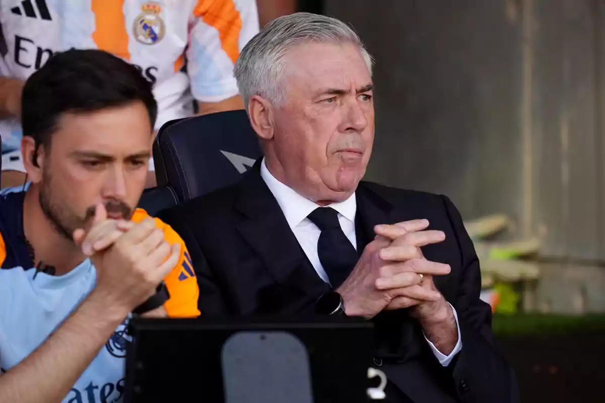 Los Ancelotti rezaron en Montjuïc