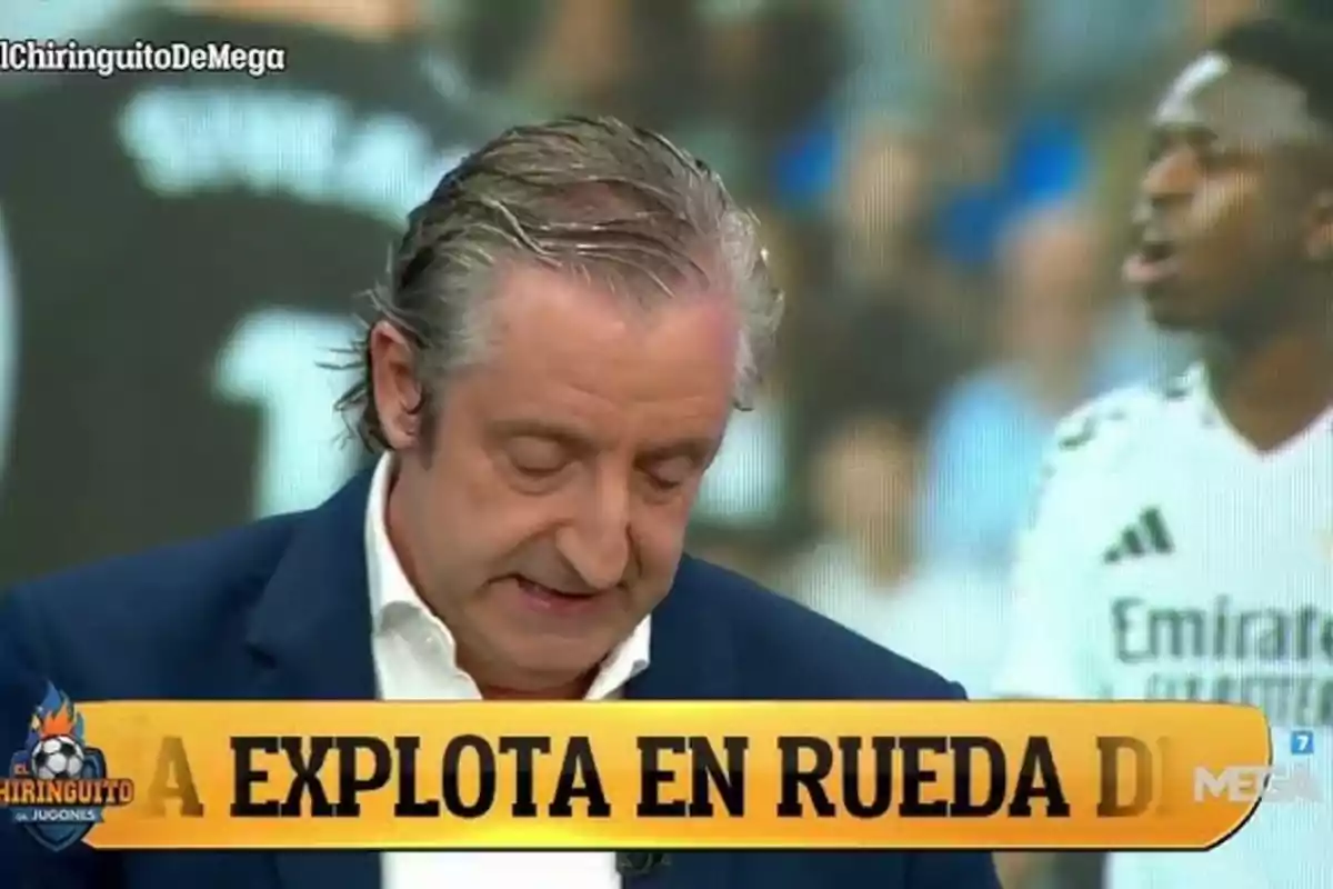 Josep Pedrerol le envía un duro recado a Vinicius