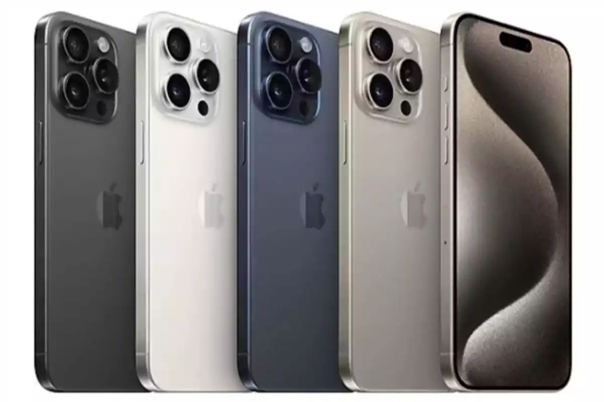 Several iPhone models in different colors, showing both the back with the cameras and the front screen. Several iPhone models in different colors, showing both the back with the cameras and the front screen.