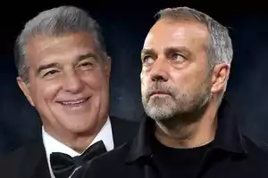 Two men, one smiling in a suit and bow tie, the other with a serious expression and a beard, both against a dark background.