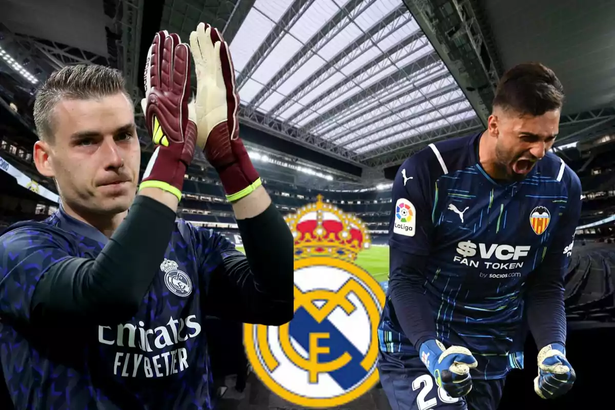 El Real Madrid tiene preparado el relevo de Lunin