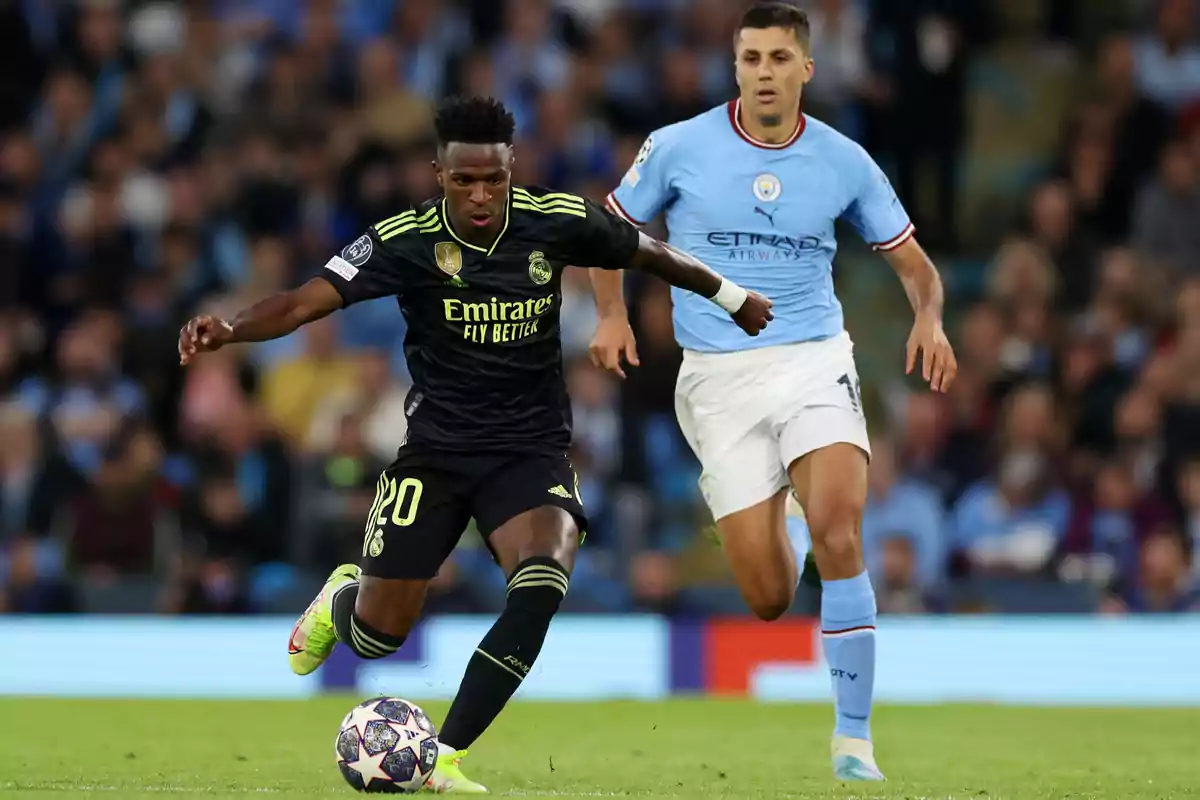 Rodri se ha llevado el Balón de Oro de Vinícius