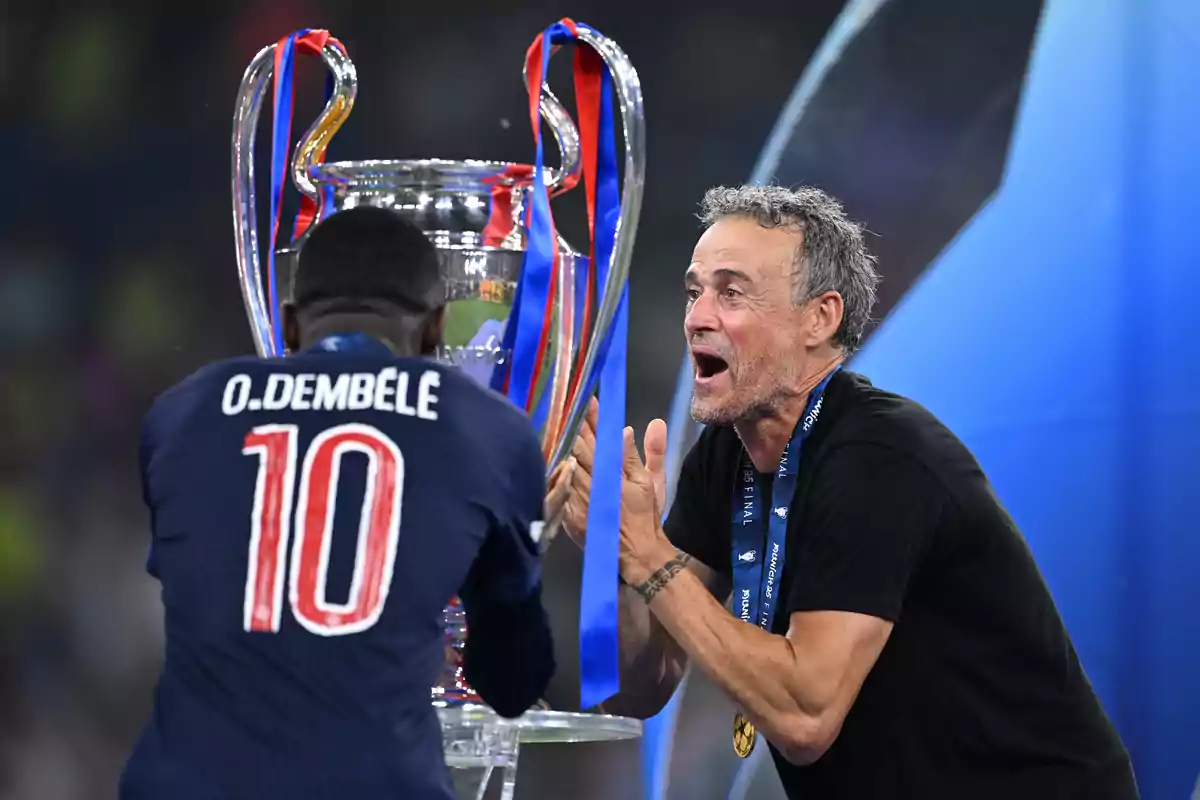 A Luis Enrique le ha funcionado mejor Dembélé que Mbappé para ser campeón de Europa